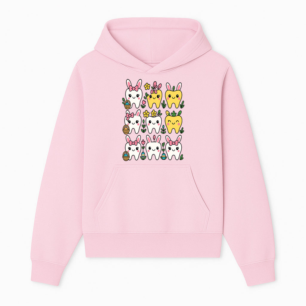 Cute Bunny Teeth Stickers | Easter Tooth Decor | Kawaii Dental Art for Kids | Fun Spring Decorations | Whimsical Tooth and Flower Designs - Hoodie 1758250135126.jpg