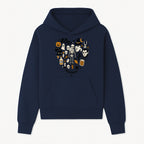Halloween Skeleton and Ghosts Graphic Print, Spooky Potion Bottle Art, Cute Halloween Decor, Trick or Treat Illustration - Hoodie 1758250136722.jpg