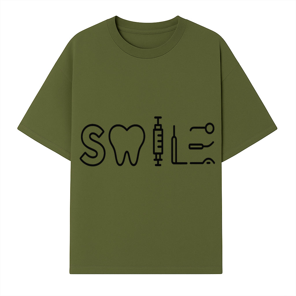 Dental Care Smile Wall Art Tooth, Syringe, and Tools Graphic Print for Dental Office or Home Decor - T-shirt 1758250137025.jpg