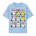 Cute Bunny Teeth Stickers | Easter Tooth Decor | Kawaii Dental Art for Kids | Fun Spring Decorations | Whimsical Tooth and Flower Designs - T-shirt 1758250138336.jpg
