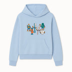Dental Care Cartoon Characters Sticker Set - Fun Toothbrush, Toothpaste, and Tooth Designs for Kids' Bathroom Decor - Hoodie 1758250138587.jpg
