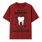Best Dentist in the Molar System Dental Humor T-Shirt - Space-Themed Tooth Graphic Apparel for Dentists and Dental Lovers - T-shirt 1758250139076.jpg