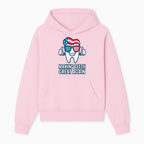 Making Teeth Great Again Funny Dental Tooth Graphic Tee for Dentists and Dental Humor Lovers - Hoodie 1758250140583.jpg