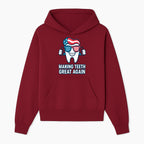 Making Teeth Great Again Funny Dental Tooth Graphic Tee for Dentists and Dental Humor Lovers - Hoodie 1758250140737.jpg