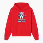 Making Teeth Great Again Funny Dental Tooth Graphic Tee for Dentists and Dental Humor Lovers - Hoodie 1758250141056.jpg