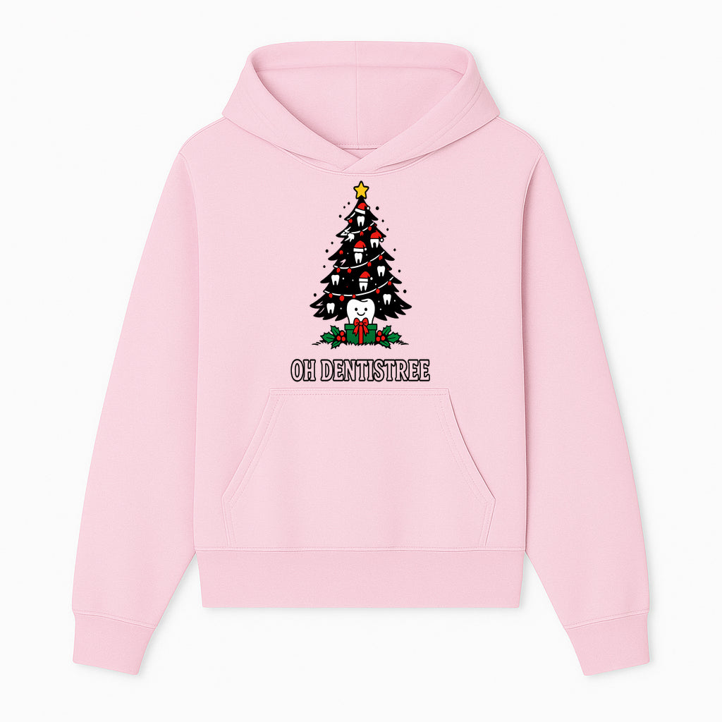 Funny Oh Dentistre Christmas Tree Teeth Graphic Tee - Cute Dental Holiday Shirt for Dentists, Hygienists, and Tooth Lovers - Hoodie 1758250141155.jpg