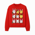 Cute Bunny Teeth Stickers | Easter Tooth Decor | Kawaii Dental Art for Kids | Fun Spring Decorations | Whimsical Tooth and Flower Designs - Sweatshirt 1758250142068.jpg