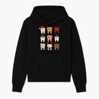 Cute Holiday Tooth Characters Stickers - Festive Dental Decorations for Christmas Cheer, Kid's Parties, and Holiday Crafts - Hoodie 1758250142520.jpg