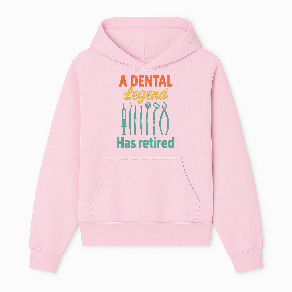 Personalized Retirement Gift for Dentist - A Dental Legend Has Retired Wall Art with Dental Tools Design, Unique Decor - Hoodie 1758250142729.jpg