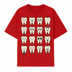 Cute Tooth Emoji Set - 16 Unique Tooth Faces for Dental Decor, Stickers, or Gifts - Happy, Sad, Cool, Funny Expressions - T-shirt 1758250142945.jpg