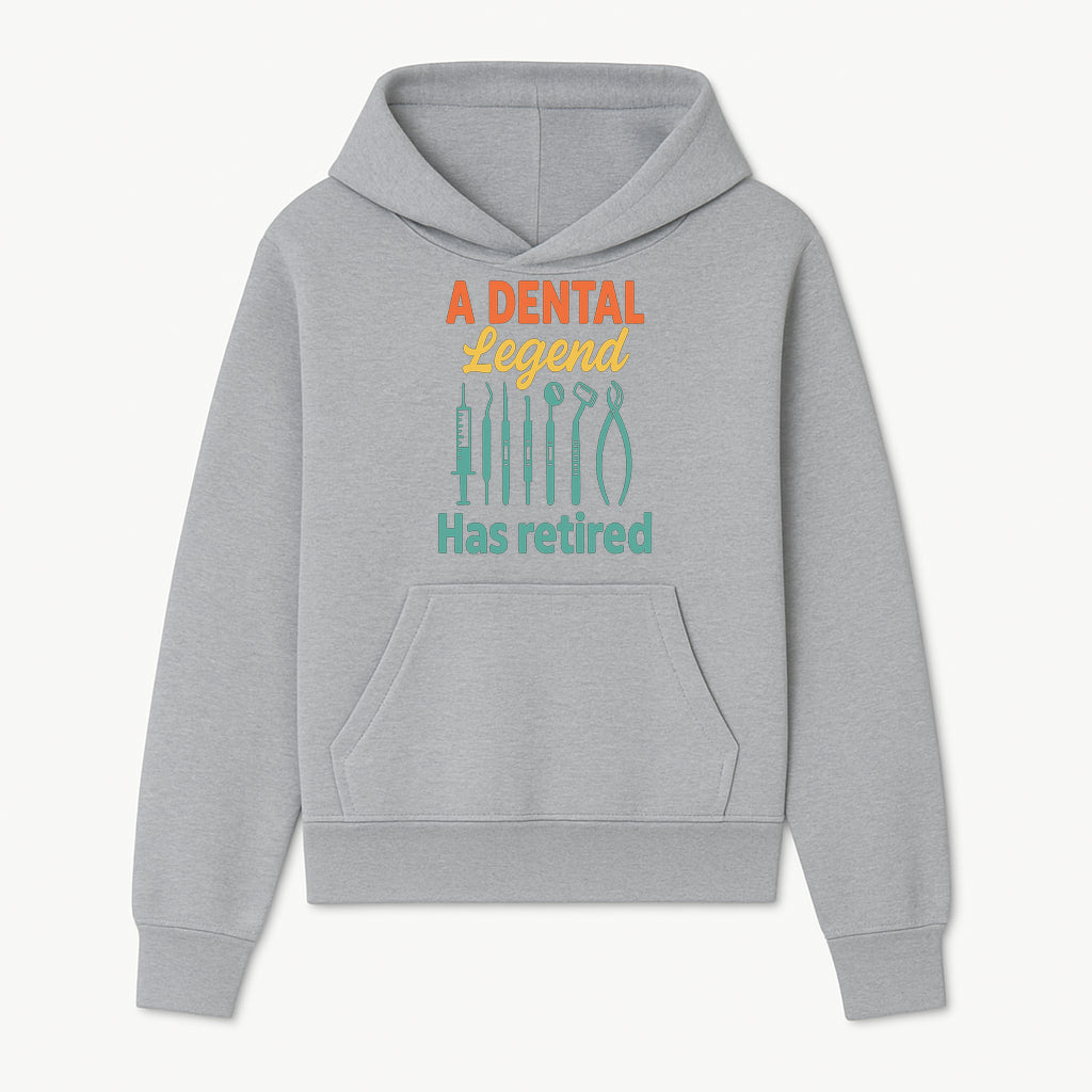 Personalized Retirement Gift for Dentist - A Dental Legend Has Retired Wall Art with Dental Tools Design, Unique Decor - Hoodie 1758250143329.jpg