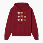 Cute Holiday Tooth Characters Stickers - Festive Dental Decorations for Christmas Cheer, Kid's Parties, and Holiday Crafts - Hoodie 1758250143428.jpg