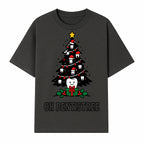 Funny Oh Dentistre Christmas Tree Teeth Graphic Tee - Cute Dental Holiday Shirt for Dentists, Hygienists, and Tooth Lovers - T-shirt 1758250143703.jpg