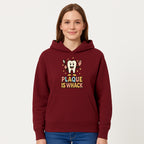 Funny Tooth Plaque Humor Shirt | Plaque is Whack | Cute Dental Cartoon Design | Perfect for Kids & Dental Hygienists - Hoodie 1758250144051.jpg