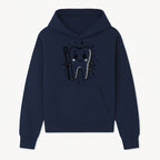 Cute Tooth Character with Toothbrush and Sparkles, Kids Dental Hygiene Art Print, Adorable Tooth Decor for Children's Room - Hoodie 1758250144445.jpg