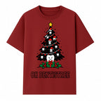 Funny Oh Dentistre Christmas Tree Teeth Graphic Tee - Cute Dental Holiday Shirt for Dentists, Hygienists, and Tooth Lovers - T-shirt 1758250144480.jpg