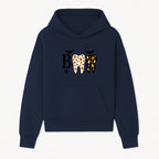 Halloween Tooth Decor: Spooky Pumpkin & Ghost Patterns, Fun Dental Theme, Perfect for Trick-or-Treat Celebrations and Parties - Hoodie 1758250144953.jpg