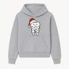 Cute Christmas Tooth Ornament with Santa Hat, Christmas Lights, Dental Holiday Decor, Funny Gift for Dentists and Tooth Lovers - Hoodie 1758250145167.jpg