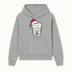 Cute Christmas Tooth Ornament with Santa Hat, Christmas Lights, Dental Holiday Decor, Funny Gift for Dentists and Tooth Lovers - Hoodie 1758250145788.jpg