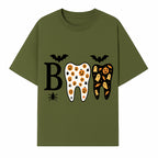 Halloween Tooth Decor: Spooky Pumpkin & Ghost Patterns, Fun Dental Theme, Perfect for Trick-or-Treat Celebrations and Parties - T-shirt 1758250147316.jpg