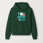 Cute Dentist Tooth Graphic with Tools, Floral Elements | Perfect for Dental Office Decor or Gifts | Fun Emotions in Dentistry Design - Hoodie 1758250148823.jpg