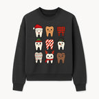 Cute Holiday Tooth Characters Stickers - Festive Dental Decorations for Christmas Cheer, Kid's Parties, and Holiday Crafts - Sweatshirt 1758250149007.jpg