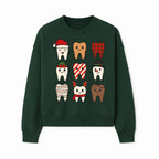 Cute Holiday Tooth Characters Stickers - Festive Dental Decorations for Christmas Cheer, Kid's Parties, and Holiday Crafts - Sweatshirt 1758250149149.jpg