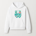 Cute Dentist Tooth Graphic with Tools, Floral Elements | Perfect for Dental Office Decor or Gifts | Fun Emotions in Dentistry Design - Hoodie 1758250149927.jpg