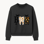 Halloween Tooth Decor: Spooky Pumpkin & Ghost Patterns, Fun Dental Theme, Perfect for Trick-or-Treat Celebrations and Parties - Sweatshirt 1758250150384.jpg