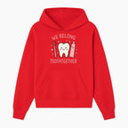 Cute Tooth and Brush Graphic Tee - We Belong Toothgther Design for Kids, Dentist Gifts, Fun Dental Care Apparel - Hoodie 1758250150486.jpg