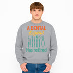 Personalized Retirement Gift for Dentist - A Dental Legend Has Retired Wall Art with Dental Tools Design, Unique Decor - Sweatshirt 1758250150873.jpg
