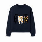 Halloween Tooth Decor: Spooky Pumpkin & Ghost Patterns, Fun Dental Theme, Perfect for Trick-or-Treat Celebrations and Parties - Sweatshirt 1758250151389.jpg