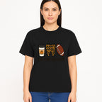 Tis the Season Fall Decor: Pumpkin Coffee, Leafy Tooth, Football Theme Gift for Dental Hygiene, Autumn Collection - T-shirt 1758250151876.jpg