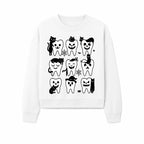 Halloween Tooth Design with Cats - Cute and Spooky Dental Art for Kids, Stickers, Apparel, and Home Decor - Sweatshirt 1758250152229.jpg