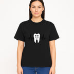 Smile Dental Health Graphic Print - Cute Tooth with Heartbeat Line Wall Art for Dentists and Dental Hygienists - T-shirt 1758250153262.jpg