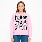 Halloween Tooth Design with Cats - Cute and Spooky Dental Art for Kids, Stickers, Apparel, and Home Decor - Sweatshirt 1758250153539.jpg
