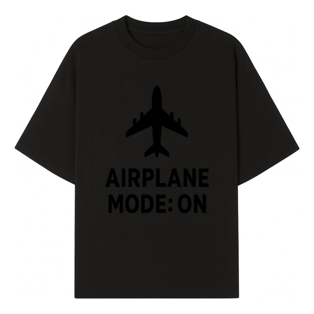 Airplane Mode On Graphic Tee, Travel Shirt, Aviation Lover Gift, Cool Airplane Design, Casual Outfit, Unisex Apparel - T-shirt 1758254649120.jpg