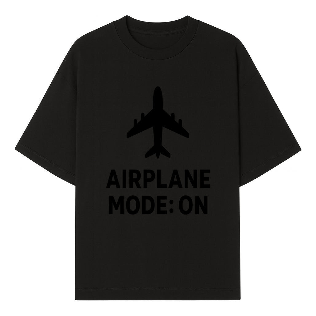 Airplane Mode On Graphic Tee, Travel Shirt, Aviation Lover Gift, Cool Airplane Design, Casual Outfit, Unisex Apparel - T-shirt 1758254649120.jpg