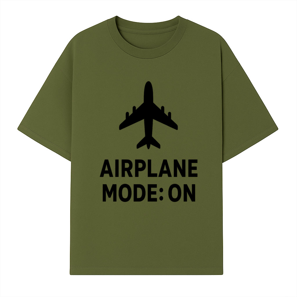 Airplane Mode On Graphic Tee, Travel Shirt, Aviation Lover Gift, Cool Airplane Design, Casual Outfit, Unisex Apparel - T-shirt 1758254649535.jpg