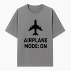 Airplane Mode On Graphic Tee, Travel Shirt, Aviation Lover Gift, Cool Airplane Design, Casual Outfit, Unisex Apparel - T-shirt 1758254649708.jpg