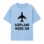 Airplane Mode On Graphic Tee, Travel Shirt, Aviation Lover Gift, Cool Airplane Design, Casual Outfit, Unisex Apparel - T-shirt 1758254649867.jpg