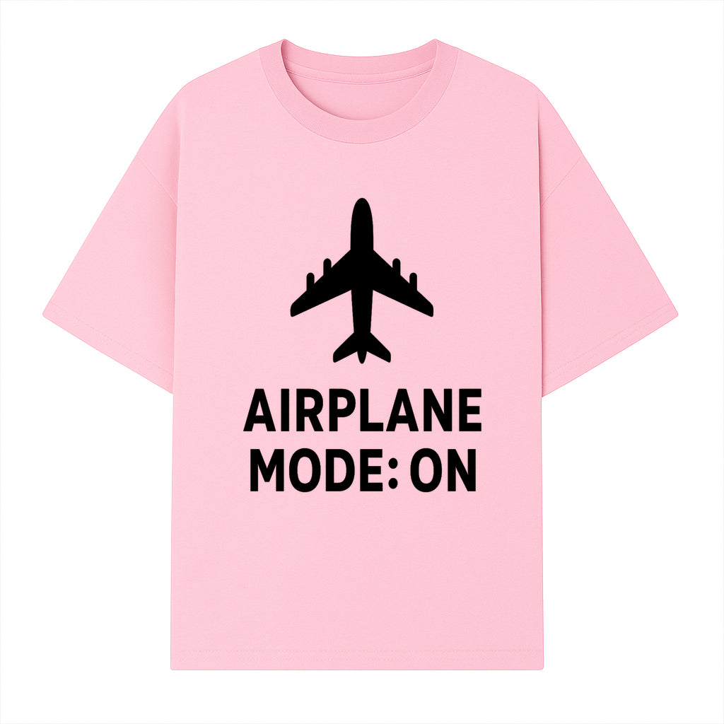 Airplane Mode On Graphic Tee, Travel Shirt, Aviation Lover Gift, Cool Airplane Design, Casual Outfit, Unisex Apparel - T-shirt 1758254650007.jpg