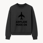 Airplane Mode On Graphic Tee, Travel Shirt, Aviation Lover Gift, Cool Airplane Design, Casual Outfit, Unisex Apparel - Sweatshirt 1758254652717.jpg