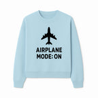 Airplane Mode On Graphic Tee, Travel Shirt, Aviation Lover Gift, Cool Airplane Design, Casual Outfit, Unisex Apparel - Sweatshirt 1758254653264.jpg
