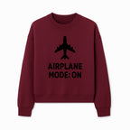 Airplane Mode On Graphic Tee, Travel Shirt, Aviation Lover Gift, Cool Airplane Design, Casual Outfit, Unisex Apparel - Sweatshirt 1758254653574.jpg