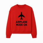 Airplane Mode On Graphic Tee, Travel Shirt, Aviation Lover Gift, Cool Airplane Design, Casual Outfit, Unisex Apparel - Sweatshirt 1758254653858.jpg