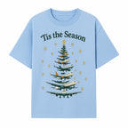 'Tis the Season Airplane Christmas Tree Graphic Tee - Holiday Travel Shirt for Pilots and Aviation Enthusiasts - T-shirt 1758254654577.jpg