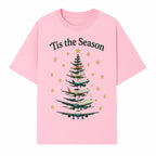 'Tis the Season Airplane Christmas Tree Graphic Tee - Holiday Travel Shirt for Pilots and Aviation Enthusiasts - T-shirt 1758254654720.jpg