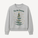 'Tis the Season Airplane Christmas Tree Graphic Tee - Holiday Travel Shirt for Pilots and Aviation Enthusiasts - Sweatshirt 1758254657686.jpg
