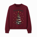 'Tis the Season Airplane Christmas Tree Graphic Tee - Holiday Travel Shirt for Pilots and Aviation Enthusiasts - Sweatshirt 1758254658159.jpg